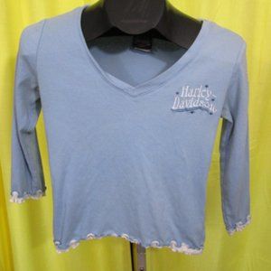 Harley Davidson Thermal Long Sleeve shirt Size S